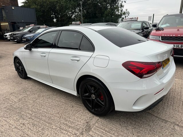 Mercedes-Benz A Class 1.5 A180d Amg Line Executive Saloon 7 GY69HNM White #4
