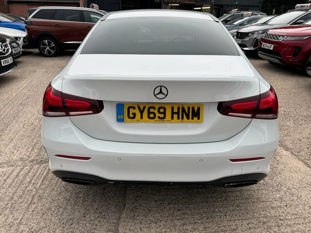 Mercedes-Benz A Class 1.5 A180d Amg Line Executive Saloon 7 GY69HNM White #5