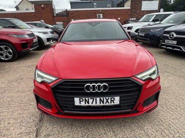 Audi A6 Saloon 2.0 Tfsi 40 Black Edition Saloon S Tron Red #2