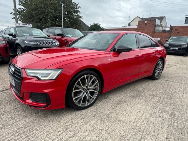 Audi A6 Saloon 2.0 Tfsi 40 Black Edition Saloon S Tron Red #3