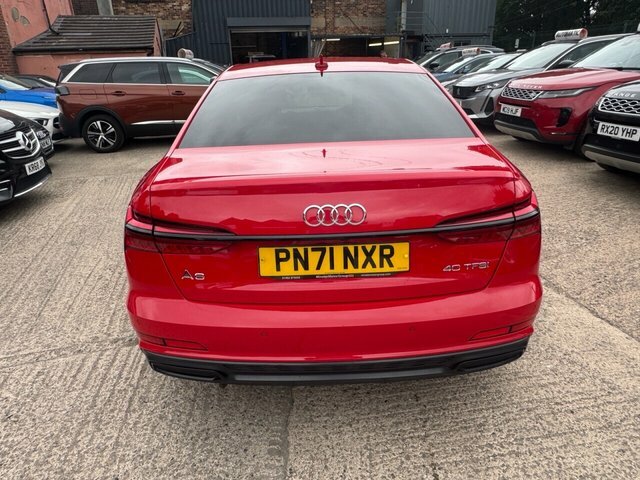 Audi A6 Saloon 2.0 Tfsi 40 Black Edition Saloon S Tron Red #5