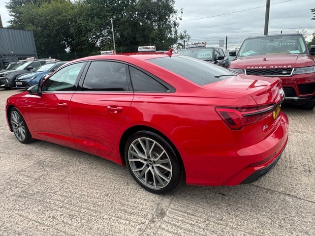 Audi A6 Saloon 2.0 Tfsi 40 Black Edition Saloon S Tron Red #4