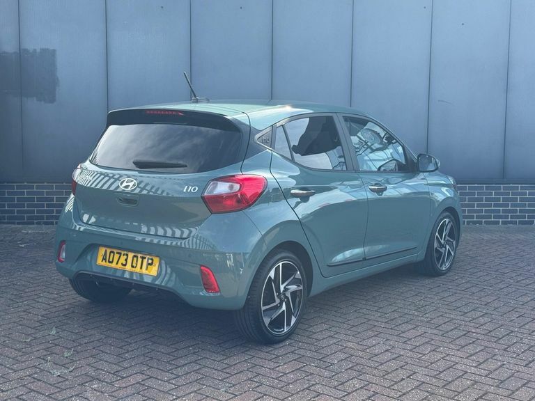 Hyundai I10 1.0 Mpi Premium AO73OTP Green #5