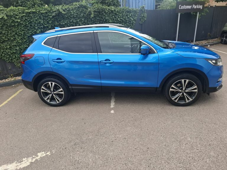 Nissan Qashqai 1.5 Dci N-connecta VK67UXX Blue #2