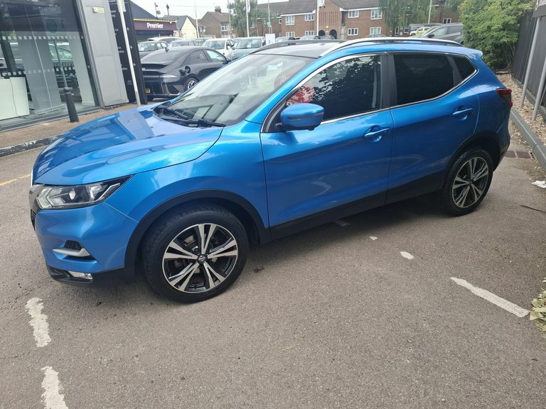 Nissan Qashqai 1.5 Dci N-connecta VK67UXX Blue #5