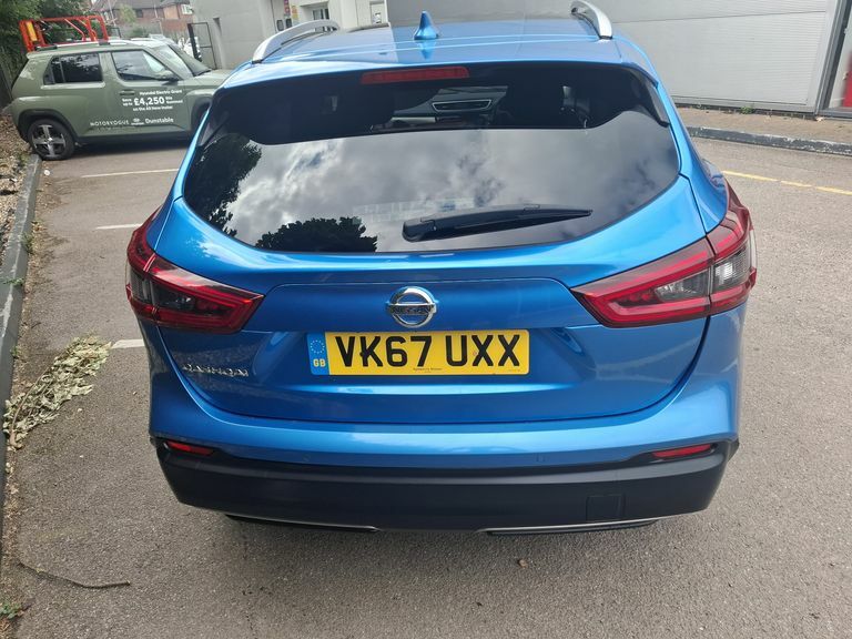 Nissan Qashqai 1.5 Dci N-connecta VK67UXX Blue #4