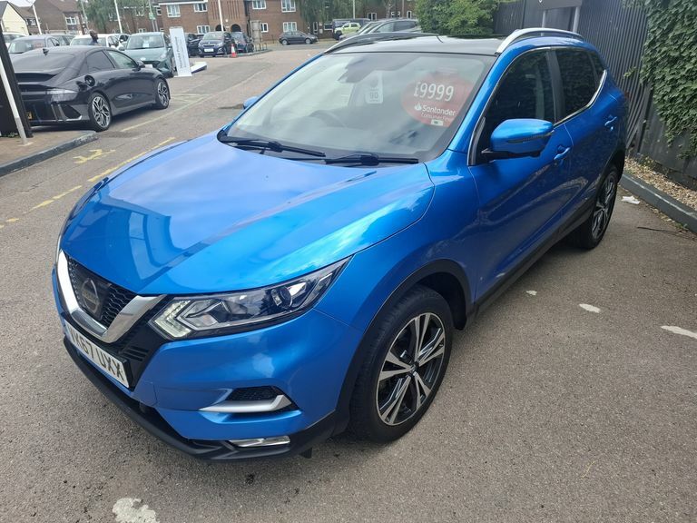Nissan Qashqai 1.5 Dci N-connecta VK67UXX Blue #6