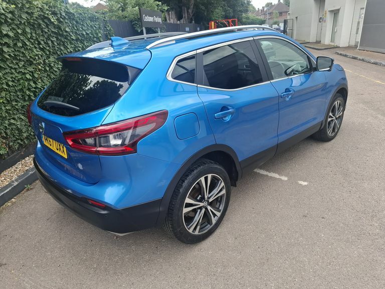 Nissan Qashqai 1.5 Dci N-connecta VK67UXX Blue #3