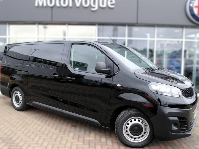 Fiat Scudo 100Kw 75Kwh Tecnico Crew Van Black