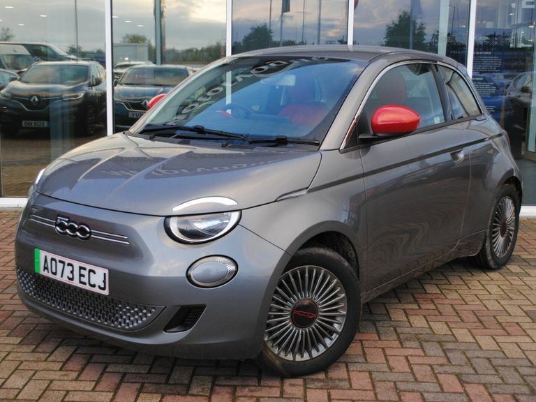 Fiat 500 87Kw Red 42Kwh Grey #3