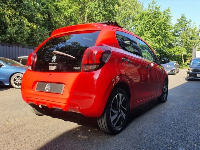 Peugeot 108 1.2 Puretech Allure Top Euro 6 PF65OGN Red #6