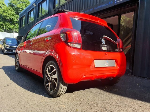 Peugeot 108 1.2 Puretech Allure Top Euro 6 PF65OGN Red #3