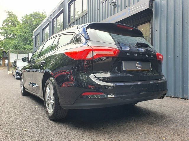 Ford Focus 1.0T Ecoboost Zetec Estate Euro 6 HN21PPU Black #3