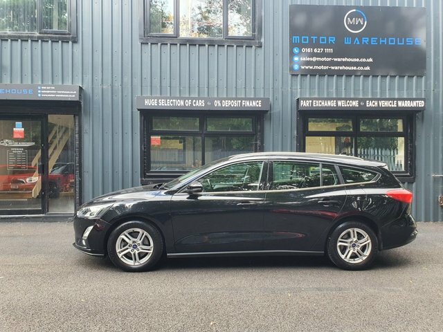 Ford Focus 1.0T Ecoboost Zetec Estate Euro 6 HN21PPU Black #4
