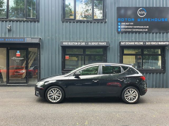 Seat Leon 1.6 Tdi Se Dynamic Technology Hatchback Black #4
