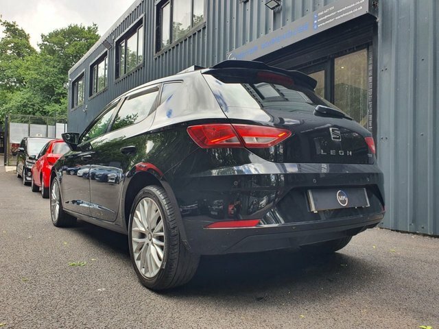 Seat Leon 1.6 Tdi Se Dynamic Technology Hatchback Black #3