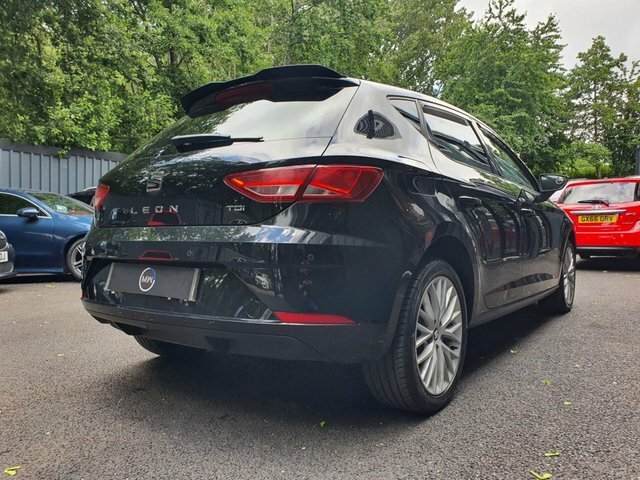 Seat Leon 1.6 Tdi Se Dynamic Technology Hatchback Black #6