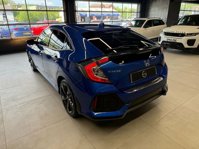Honda Civic 1.0 Vtec Turbo Sr Hatchback Euro Blue #4