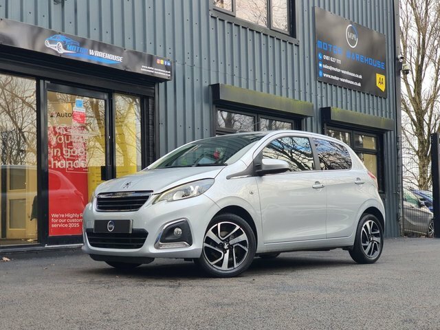 Peugeot 108 1.2 Vti Puretech Allure Hatchback Manua Silver