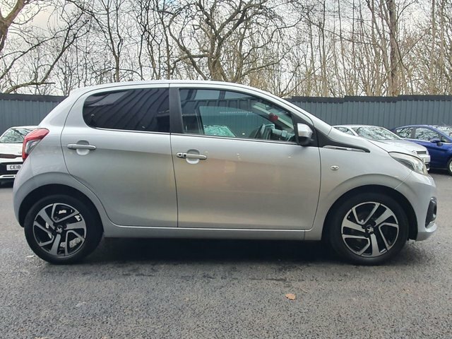 Peugeot 108 1.2 Vti Puretech Allure Hatchback Manua Silver #6