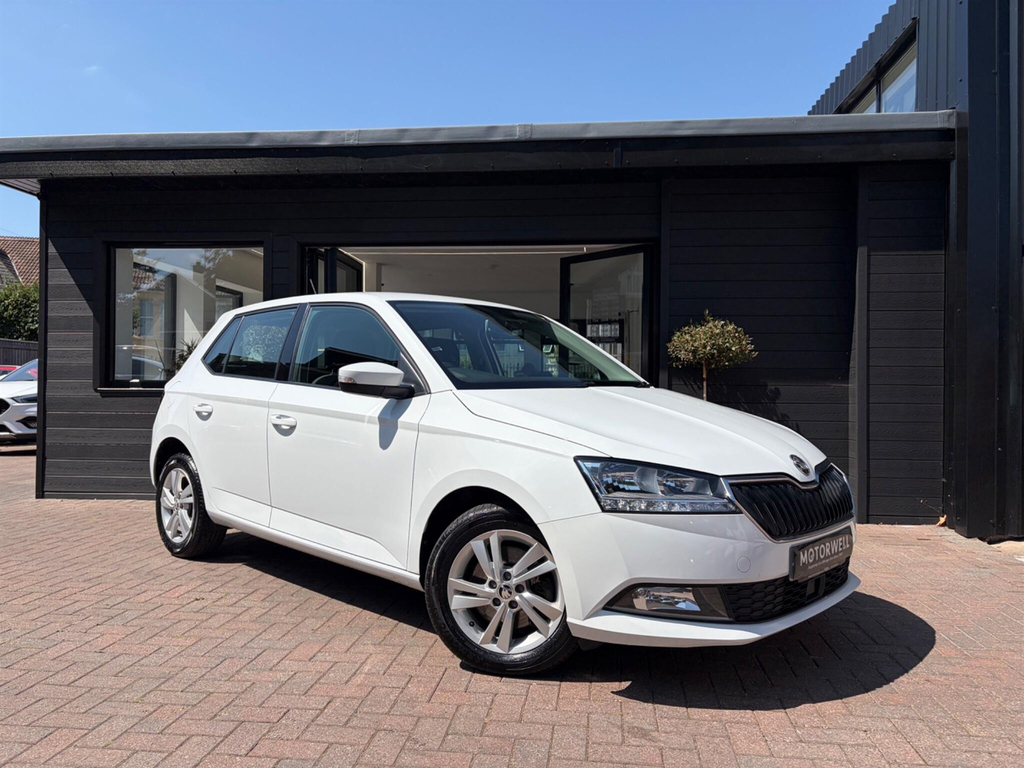 Skoda Fabia 1.0 Tsi Se Euro 6 Ss White