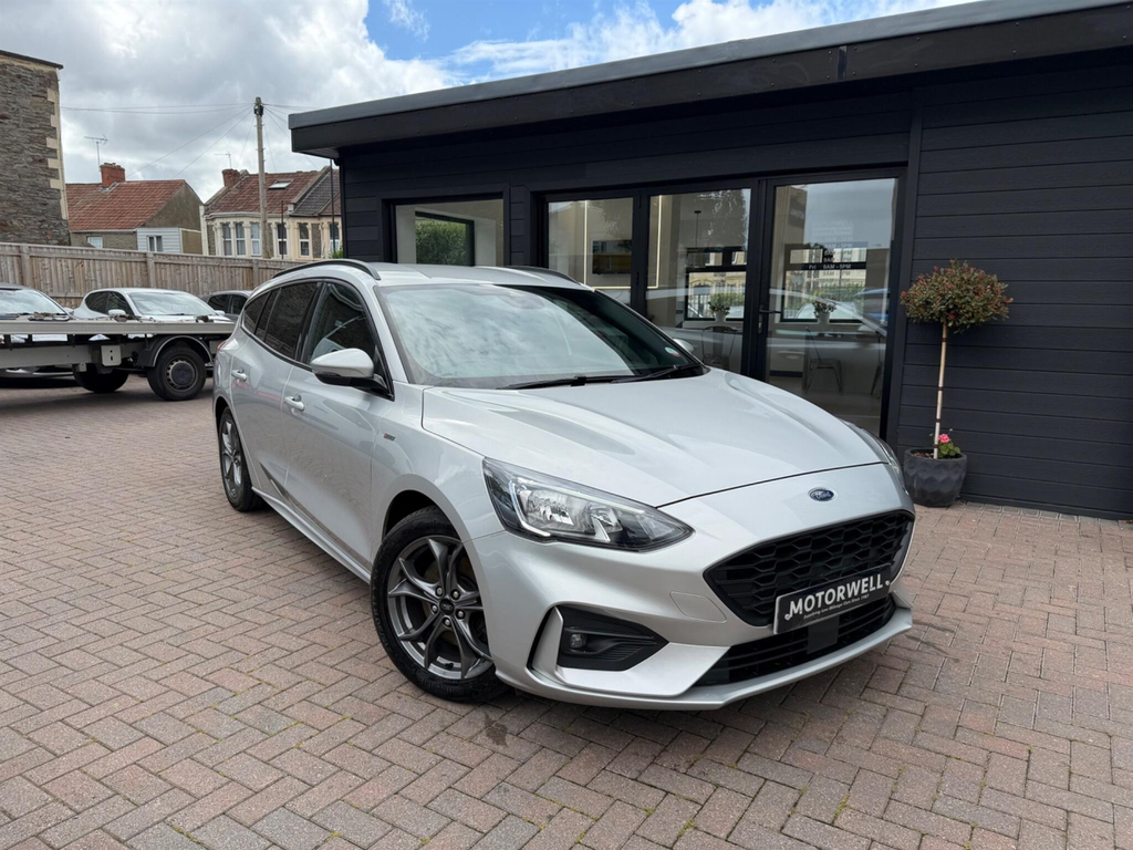 Ford Focus 1.0T Ecoboost St-line Euro 6 Ss Silver