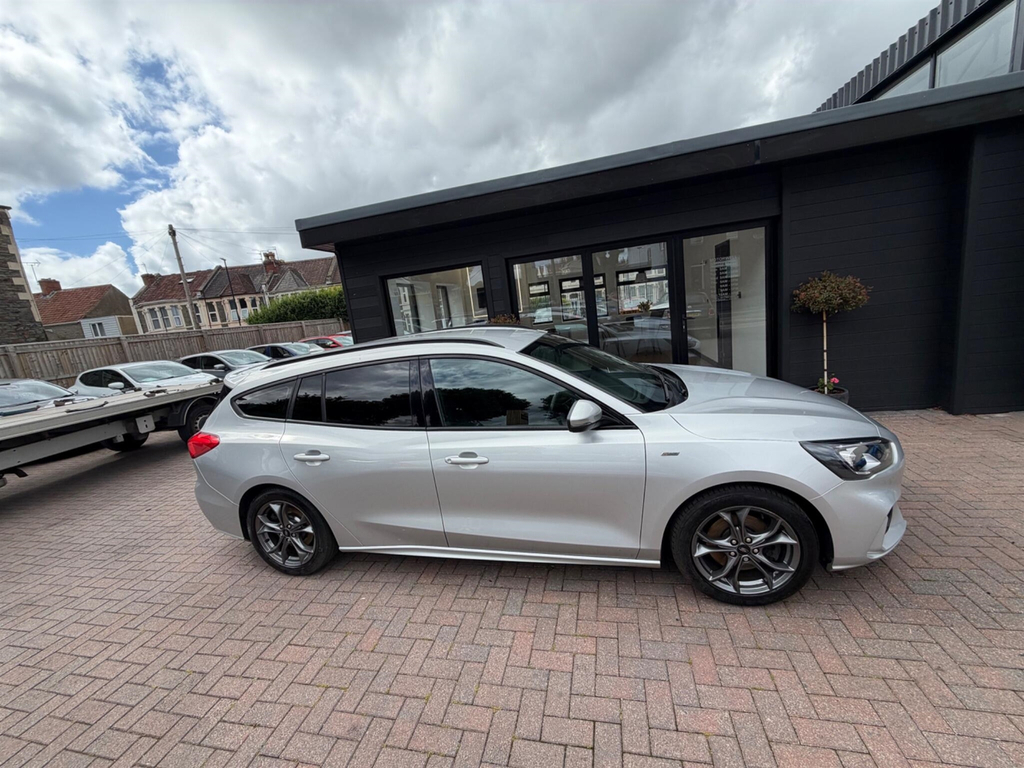 Ford Focus 1.0T Ecoboost St-line Euro 6 Ss Silver #4