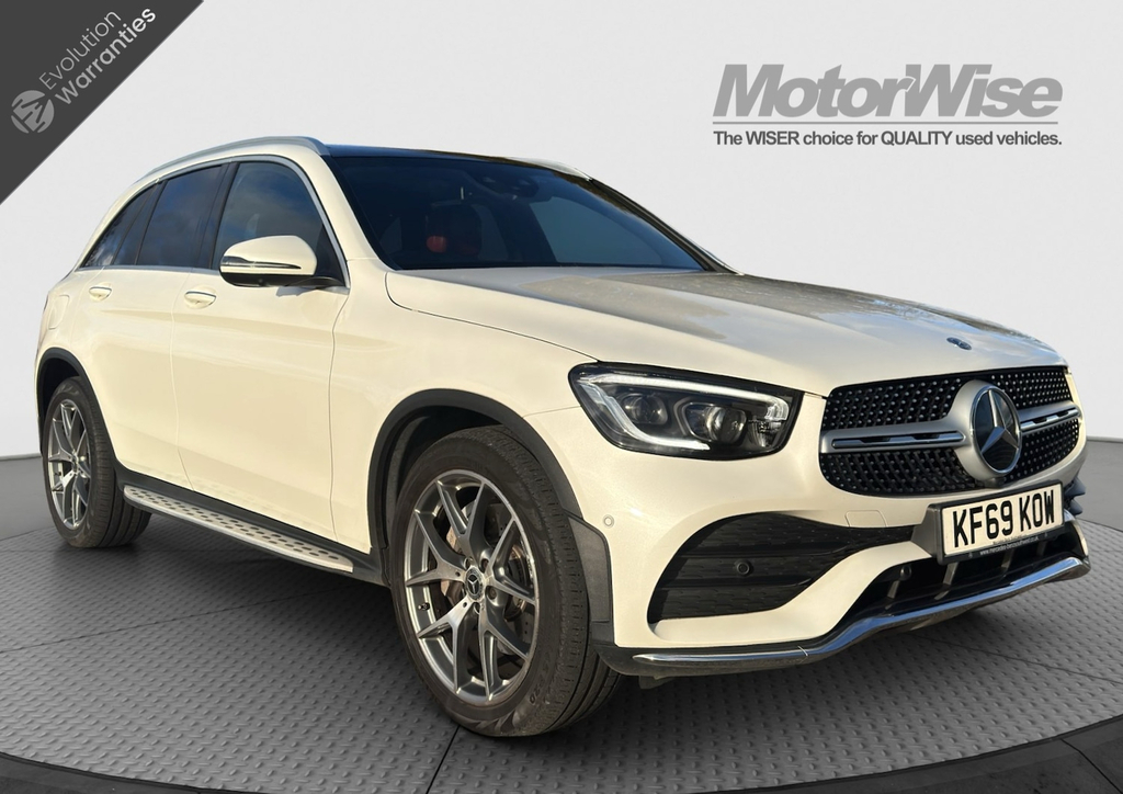 Mercedes-Benz GLC Class Glc 300D 4Matic Amg Line Premium Pls 9G-tronic - P White
