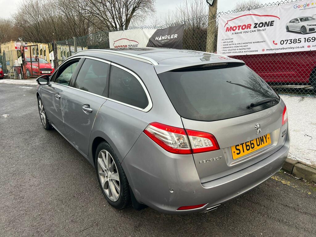 Peugeot 508 SW 2.0 Bluehdi Gt Line Euro 6 Ss ST66OMY Grey #6