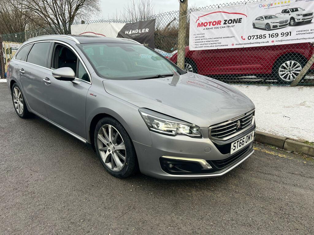 Peugeot 508 SW 2.0 Bluehdi Gt Line Euro 6 Ss ST66OMY Grey