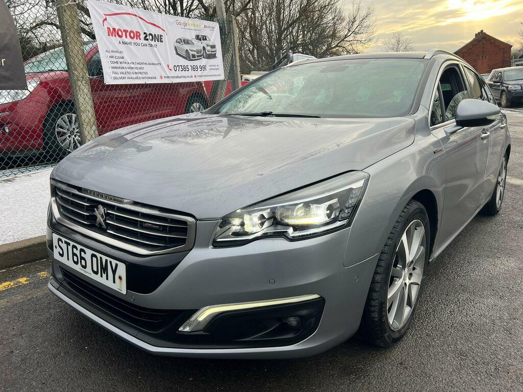 Peugeot 508 SW 2.0 Bluehdi Gt Line Euro 6 Ss ST66OMY Grey #3
