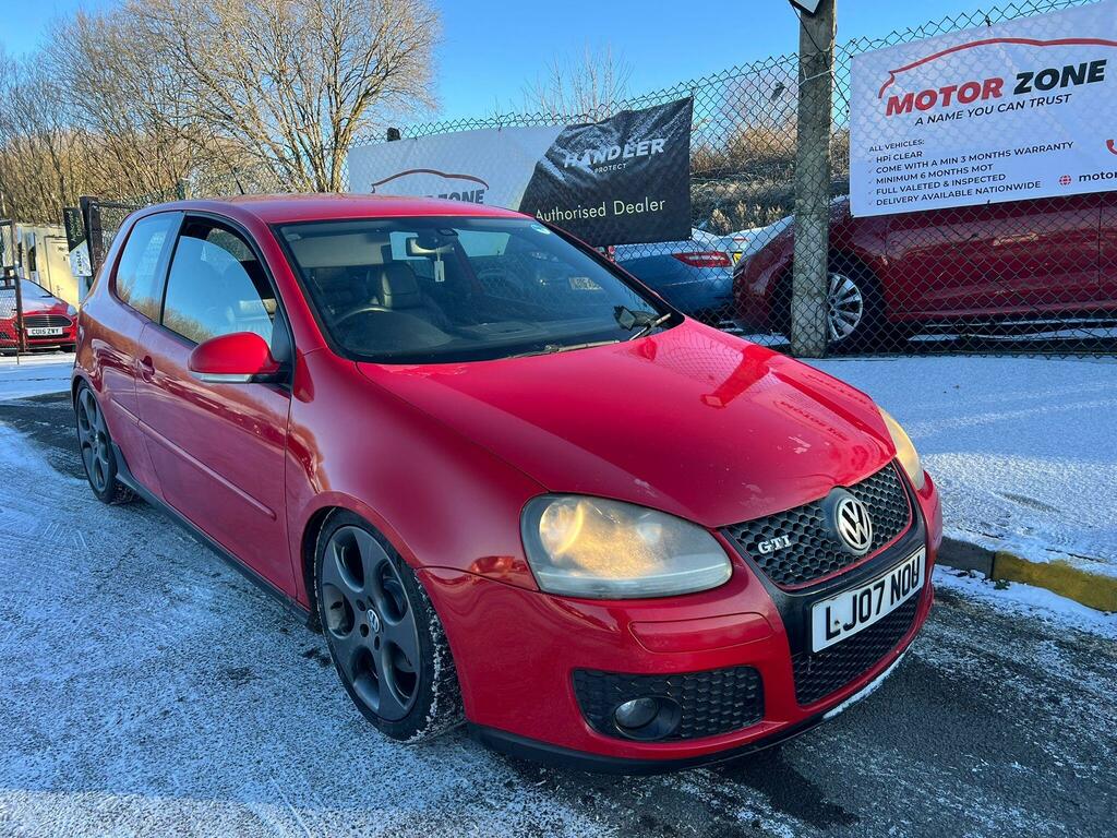 Volkswagen Golf 2.0 Tfsi Gti Dsg LJ07NOU Red