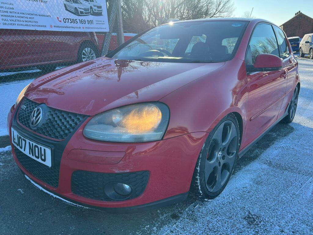 Volkswagen Golf 2.0 Tfsi Gti Dsg LJ07NOU Red #3