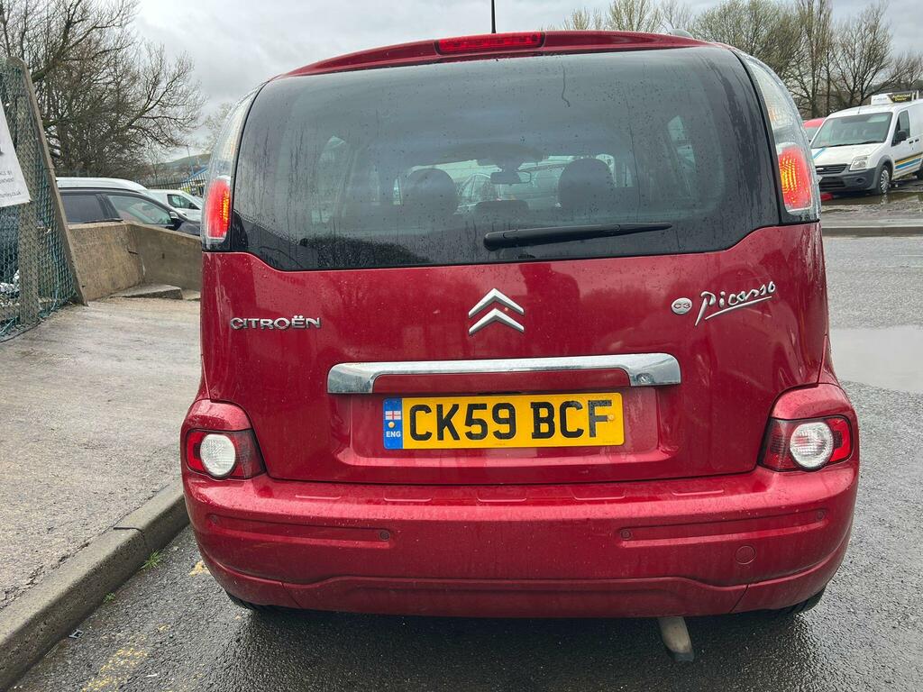 Citroen C3 Picasso 1.6 Hdi Exclusive Euro 4 CK59BCF Red #6
