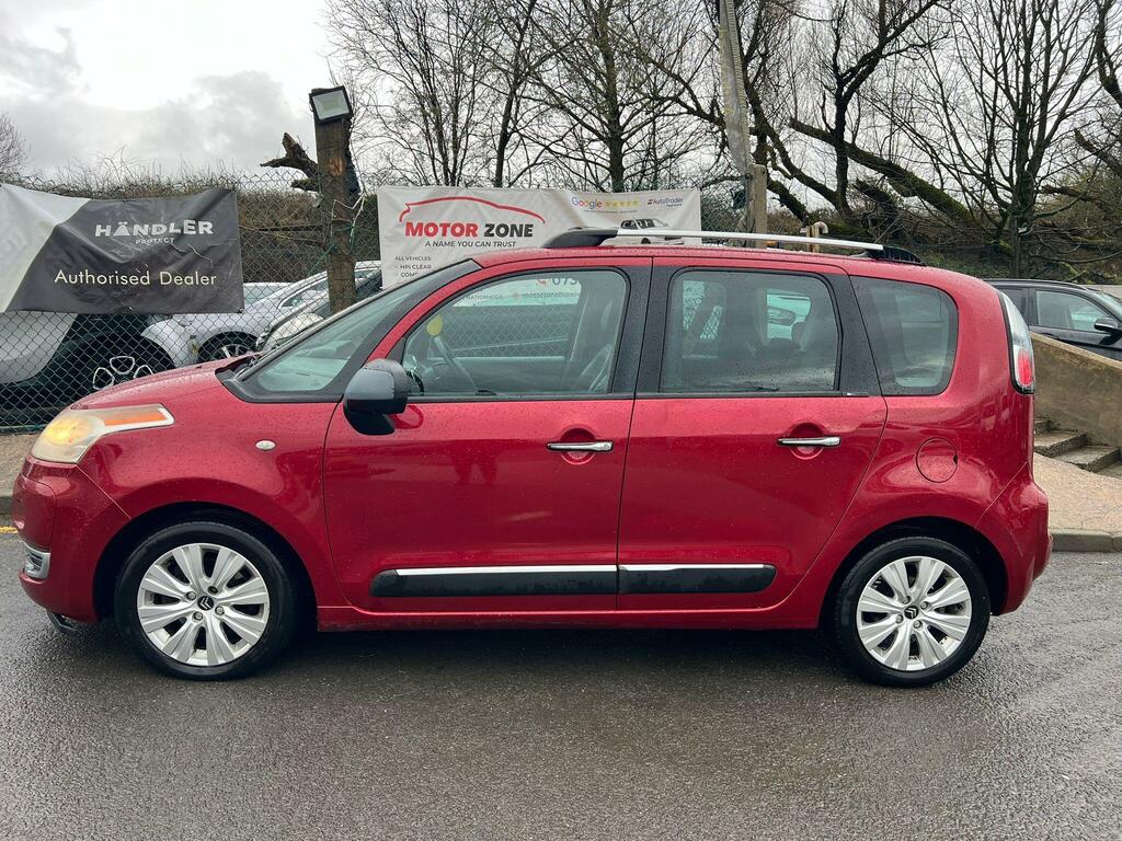 Citroen C3 Picasso 1.6 Hdi Exclusive Euro 4 CK59BCF Red #2