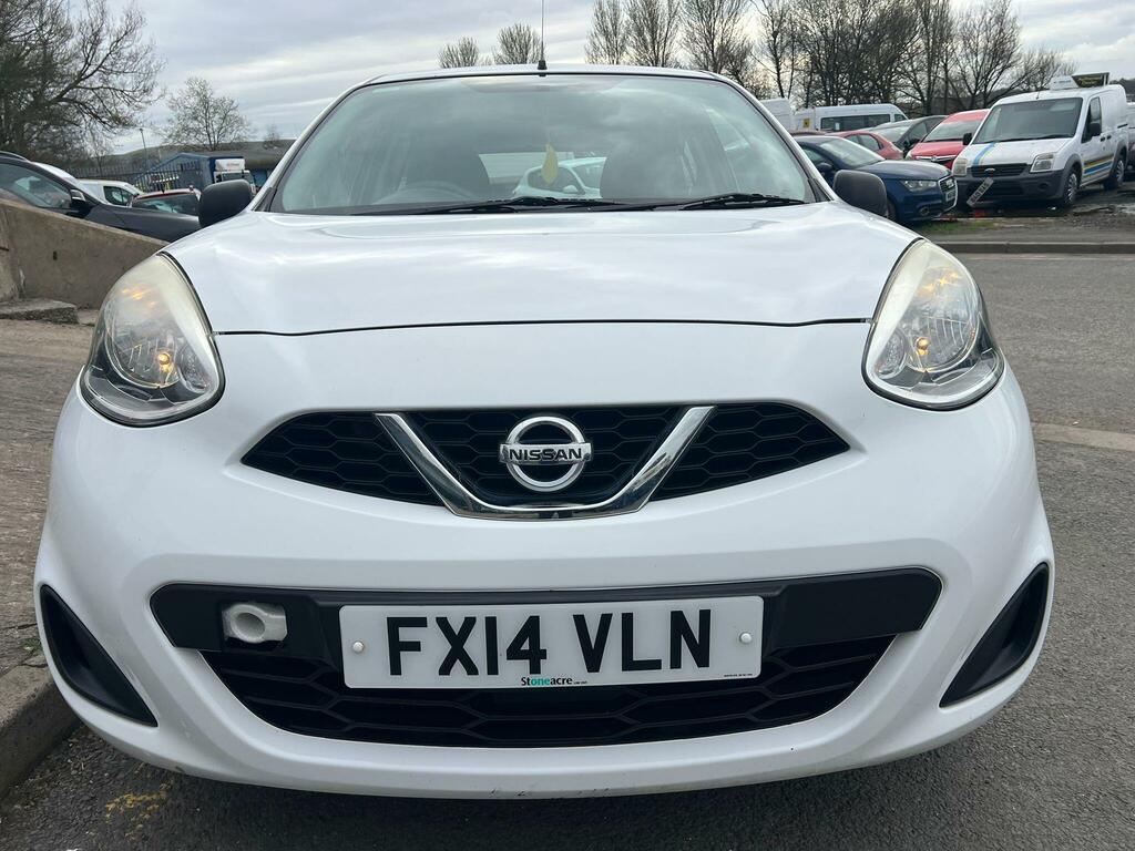 Nissan Micra 1.2 Visia Euro 5 FX14VLN White #6