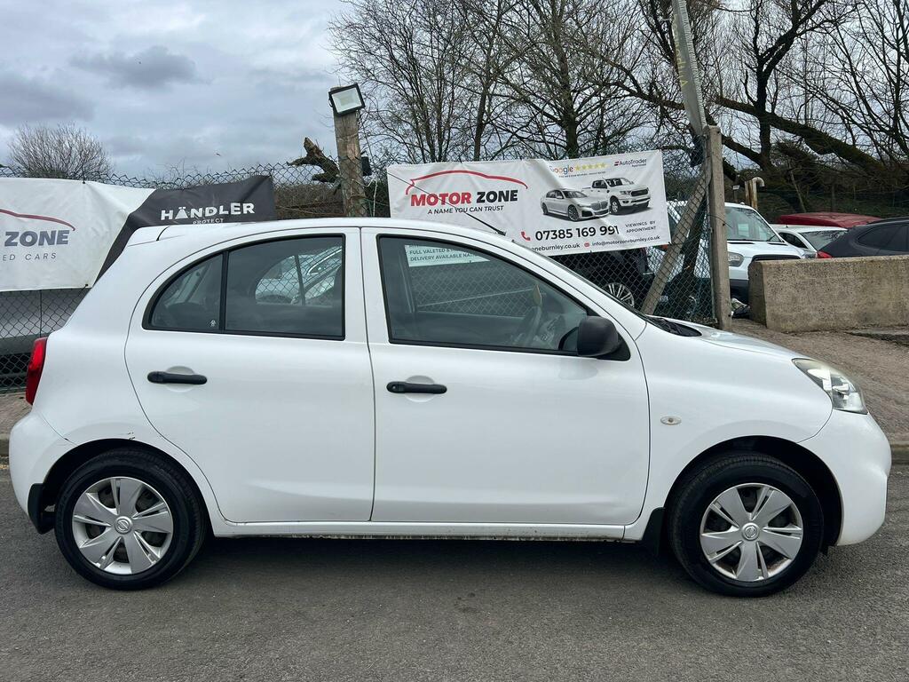 Nissan Micra 1.2 Visia Euro 5 FX14VLN White #3