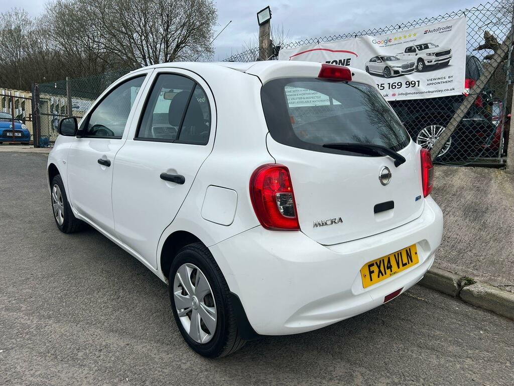 Nissan Micra 1.2 Visia Euro 5 FX14VLN White #5
