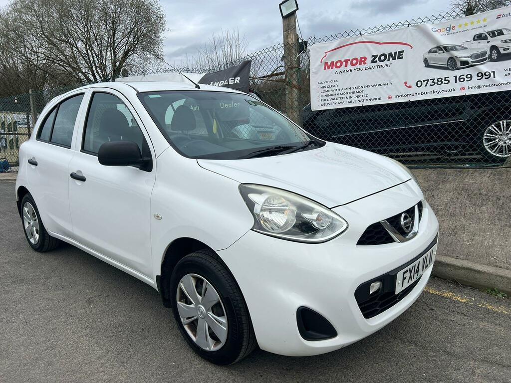 Nissan Micra 1.2 Visia Euro 5 FX14VLN White