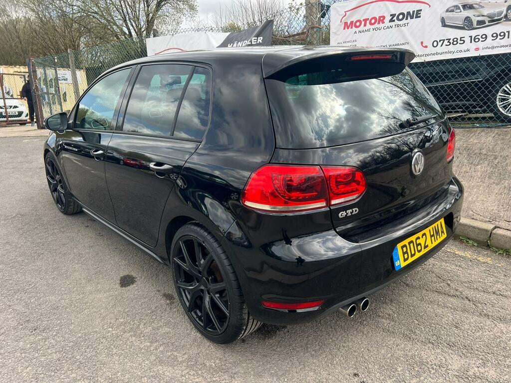 Volkswagen Golf 2.0 Tdi Gtd Leather Euro 5 BD62HMA Black #4