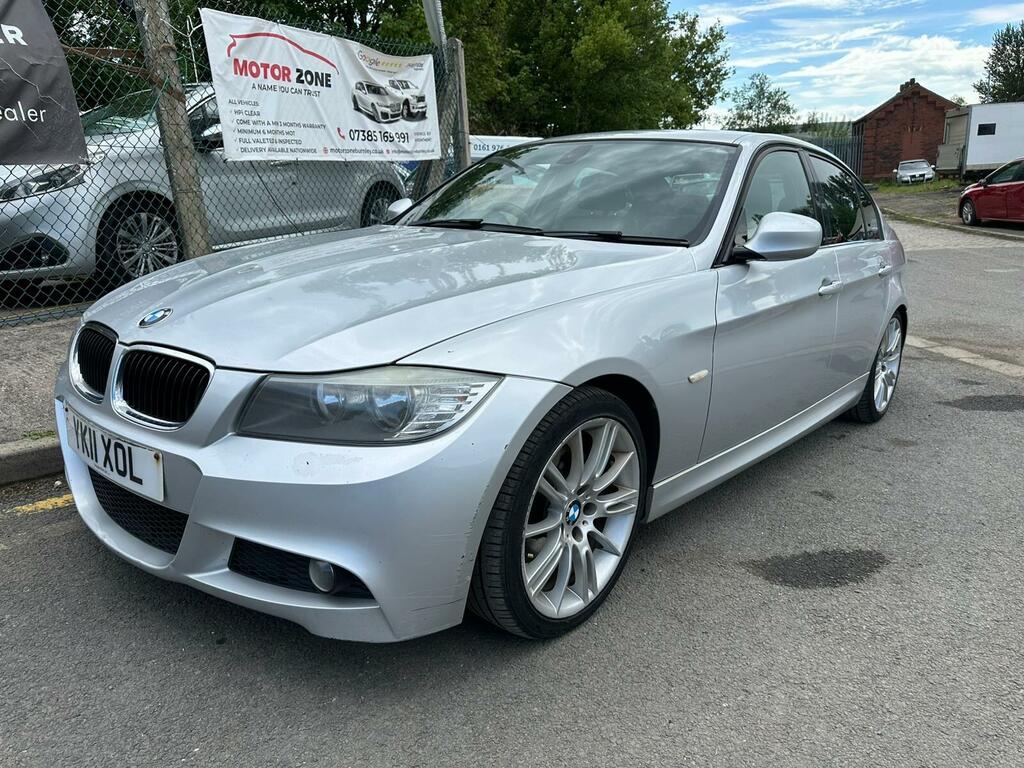 BMW 3 Series 2.0 320D M Sport Steptronic Euro 5 Silver #3