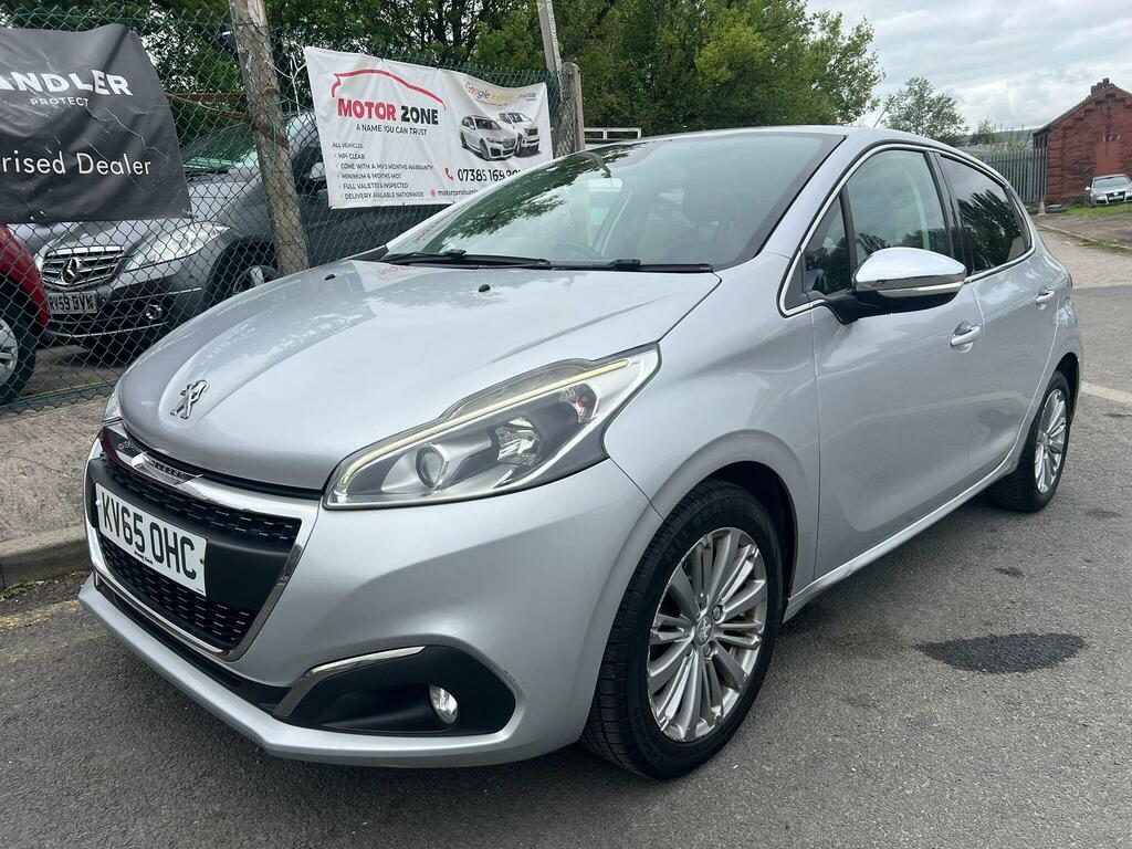 Peugeot 208 1.6 Bluehdi Allure Euro 6 KV65OHC Silver #3
