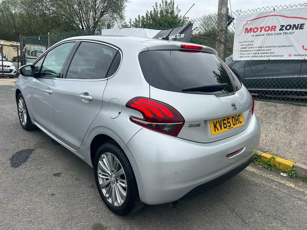 Peugeot 208 1.6 Bluehdi Allure Euro 6 KV65OHC Silver #6