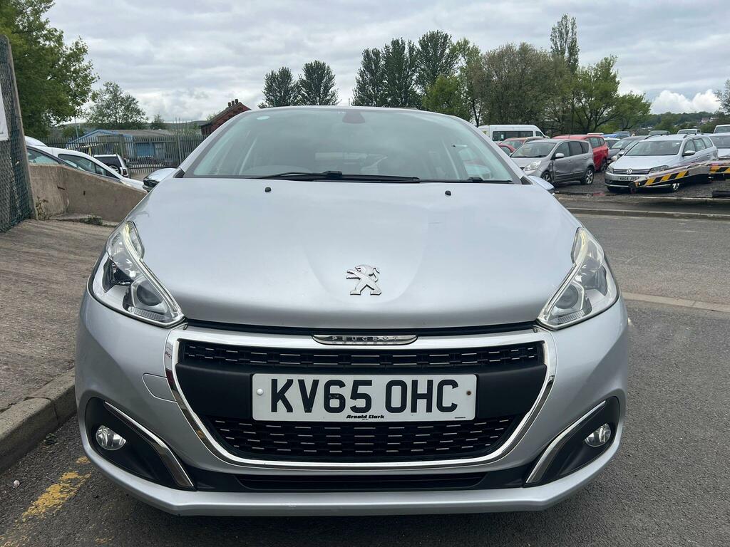 Peugeot 208 1.6 Bluehdi Allure Euro 6 KV65OHC Silver #2