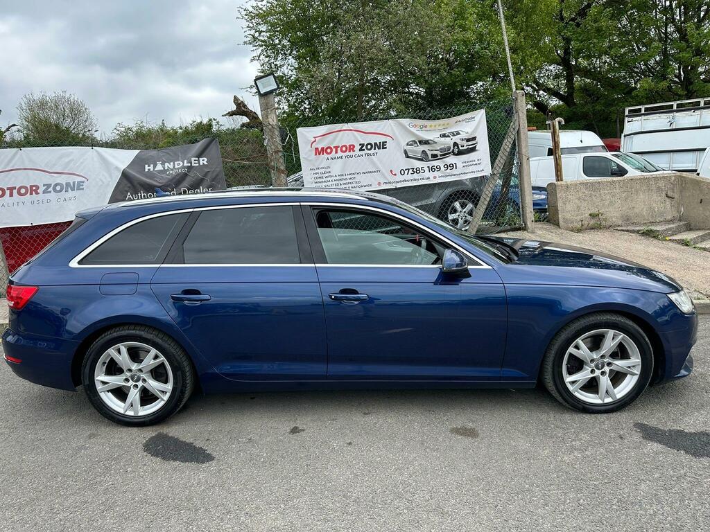 Audi A4 Avant 2.0 Tdi Ultra Sport S Tronic Euro 6 Ss BJ66YUU Blue #4