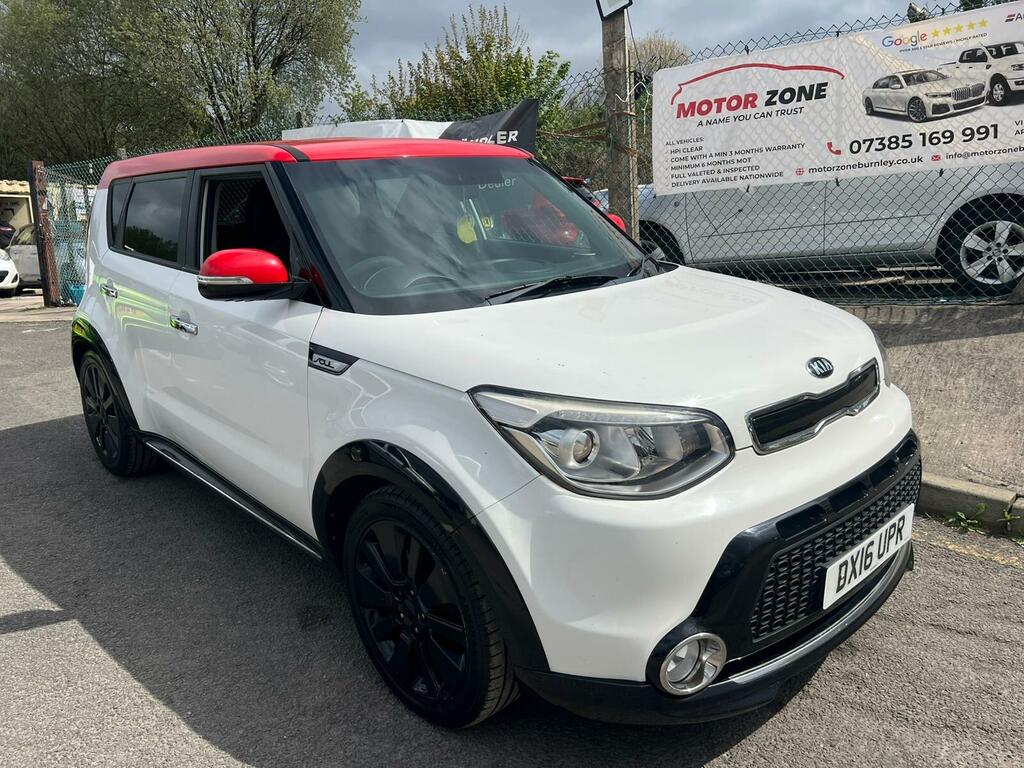 Kia Soul 1.6 Crdi Mixx Euro 6 White