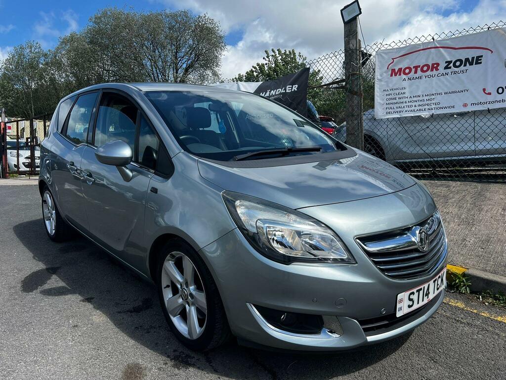Vauxhall Meriva 1.6 Cdti Ecoflex Tech Line Euro 6 Ss Silver