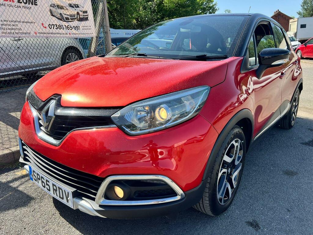 Renault Captur 1.5 Dci Energy Signature Nav Euro 6 Ss SP65RDV Red #3