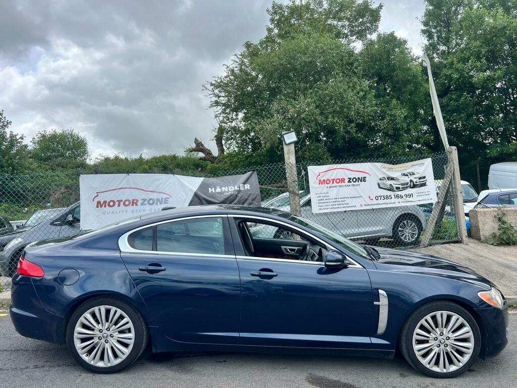 Jaguar XF 3.0D V6 Premium Luxury Euro 5 LT60VJX Blue #4