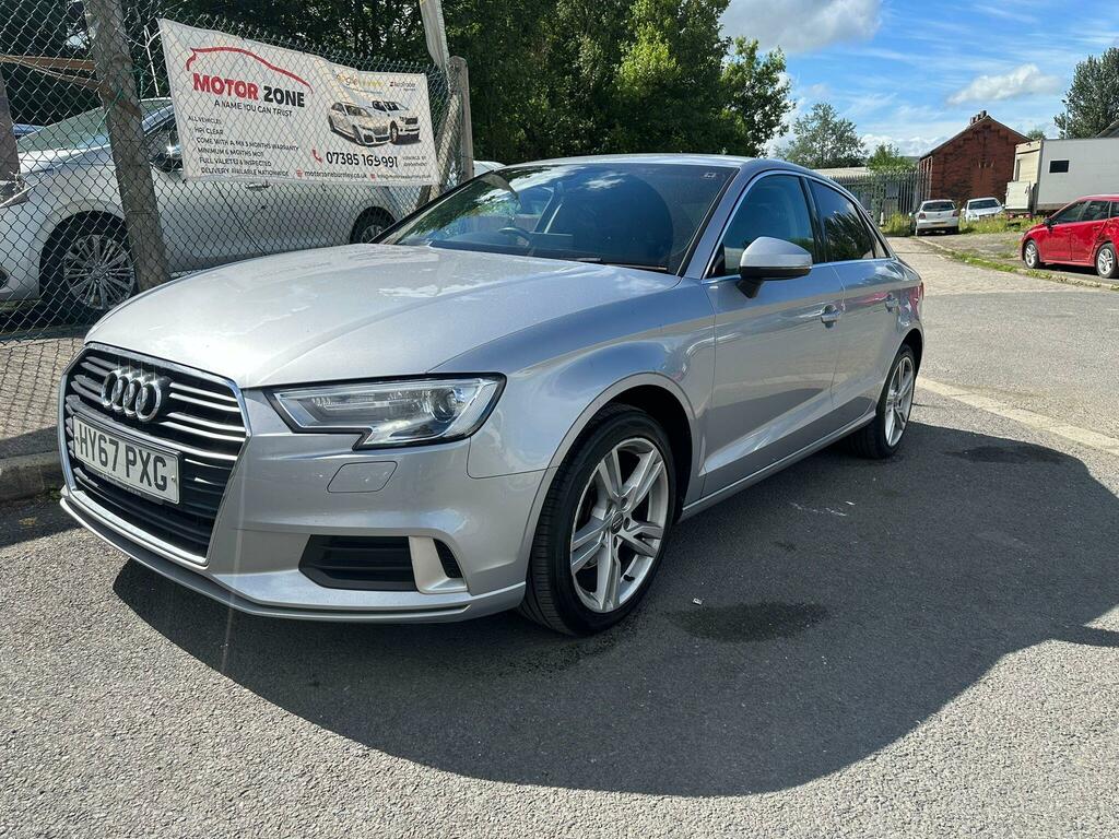 Audi A3 1.6 Tdi Sport S Tronic Euro 6 Ss HY67PXG Silver #3